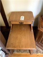 Early American Stair Step End Table