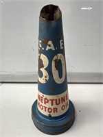 NEPTUNE Motor Oil Tin Oil Bottle Pourer