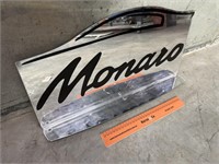 HOLDEN MONARO Plastic Reflective Dealership Sign