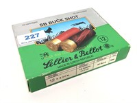 Sellier and Bellot 12 gauge 00 buck ammo