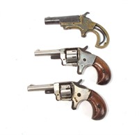 3- Spur trigger revolvers: Marlin .32 RF; American