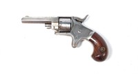 Ethan Allen 22 Side hammer rimfire revolver, spur