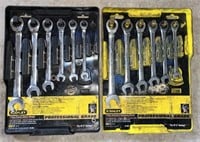 Stanley SAE & Metric Ratcheting Wrench Sets