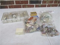 Lot of Buttons, Beads & More