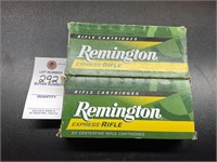 2 Boxes Remington Express 45-70 GOV Ammo