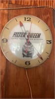 Filter Queen clock