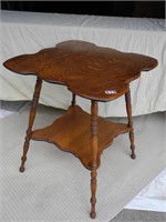 Antique Tiger Oak Table