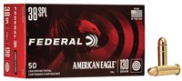 Federal AE38K American Eagle Handgun 38 Special 13