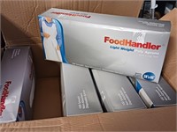 BOXES OF Food handler Poly Aprons