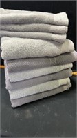 Grey towels
