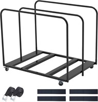 Folding Table Cart  Dolly w/ Brake  10 Tables