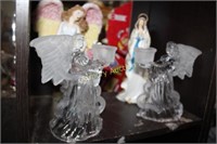 ANGEL CANDLE HOLDERS - MADONNA