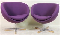 PAIR OF 1960's PLANET CHAIRS BY SVEN IVAR DYSTHE