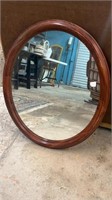 Oval Cherry Mirror
