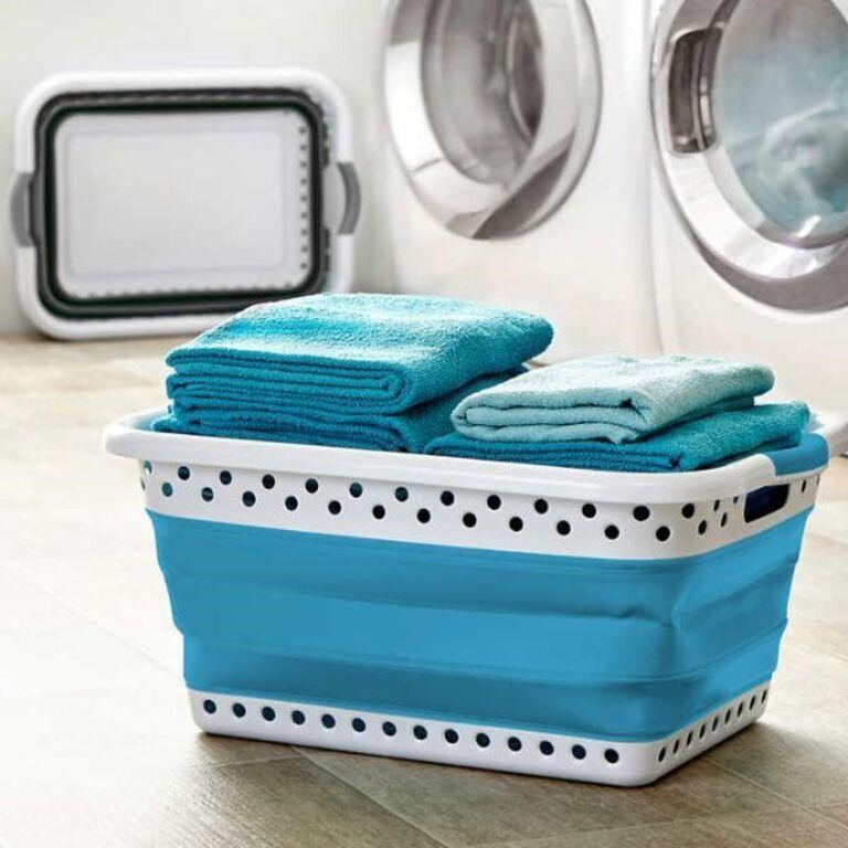 Pop and Load Collapsible Laundry Basket