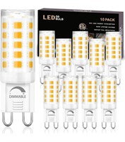 10 Pack Dimmable G9 LED Light Bulb 3000K