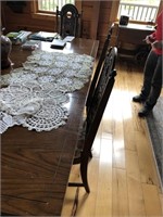 6 Ft. Dining Room Table and 6 Chairs