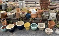 Assorted Planters & Pots