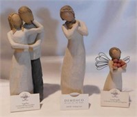 3 Willow Tree Susan Lordi figurines: Together -