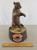 Grizzly Beer Bottle Holder Display 15" H