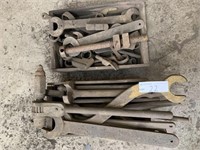 2 Boxes Early Hand Tools etc
