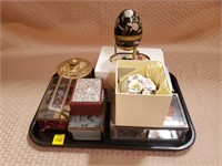 Lot of Jewelry & Trinket Boxes