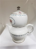 Vintage 4 PC Coffee Tea Pot U.S.A