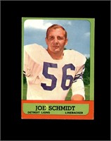1963 Topps #35 Joe Schmidt EX to EX-MT+