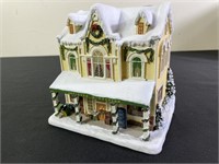 John Deere Village Christmas Auction House