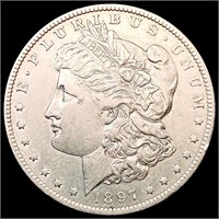 1897-O Morgan Silver Dollar CHOICE AU