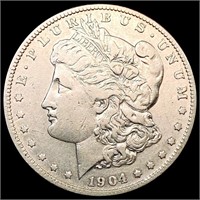 1904-S Morgan Silver Dollar CLOSELY UNCIRCULATED