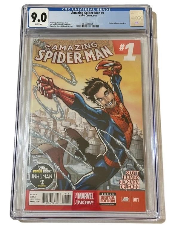 Amazing Spider Man #1 Marvel Comics Cgc 9.0