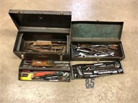 2 tool boxes w/misc. tools