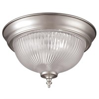 $14  Project Source 11-in Nickel Traditional Flush