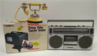 Lot of Vintage Retro 1980s Electronics & Phone