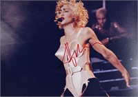 Autograph COA Madonna Photo