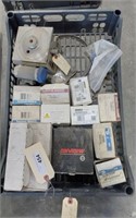 ASSORTED AIR DRYER PARTS- CONTENTS OF CRATE