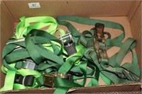 5 - Green Tie Down Wratchet Straps