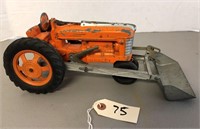 Metal Hubley Toy Tractor
