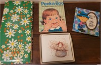 Vintage set of Books and Photo Albums x4