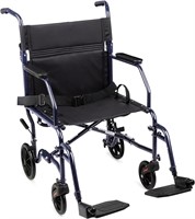 Carex Transport Wheelchair With 19 inch Seat
