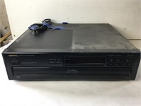 ONKYO Six Disc CD Changer W/Remote & Manual