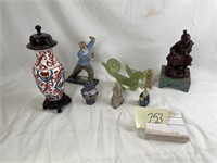 8 Asian collectible  pieces
