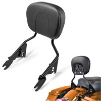 PBYMT Detachable Passenger Backrest Fit for Harley