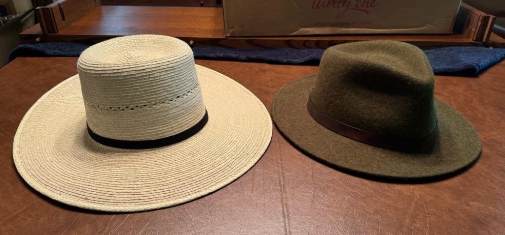 (2) Mens Hats