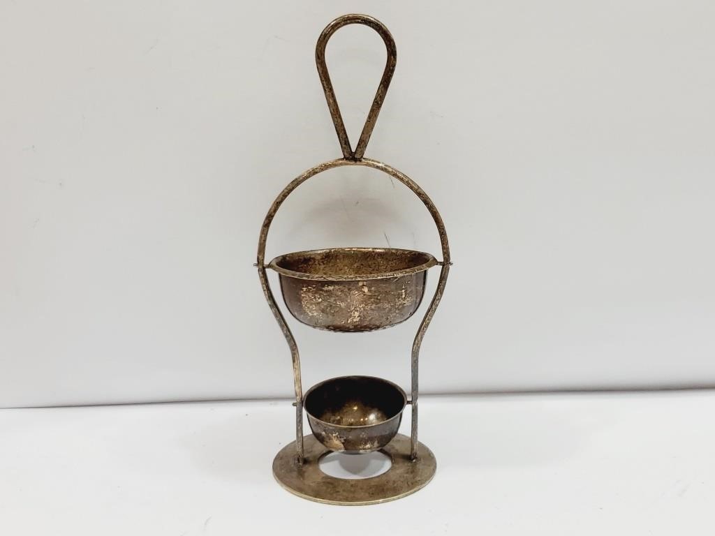 Antique Silverplate Tea Strainer Made England