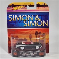 HOT WHEELS SIMON & SIMON '57 CHEVY BEL AIR CON.