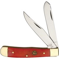 Hen & Rooster HR312RSB Red Smooth Trapper Knife