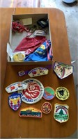 Boys Scout patches & supplies