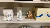 Mixed lot - two Precious Moments figurines, Pooh
